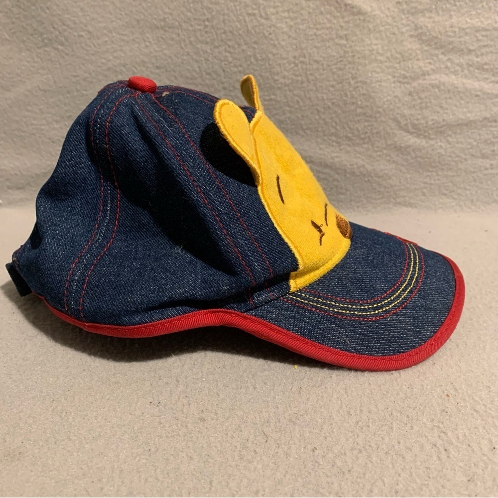 The Wonderful World of Disney Winnie the Pooh Adjustable Toddler Denim Cap - Picture 6 of 7